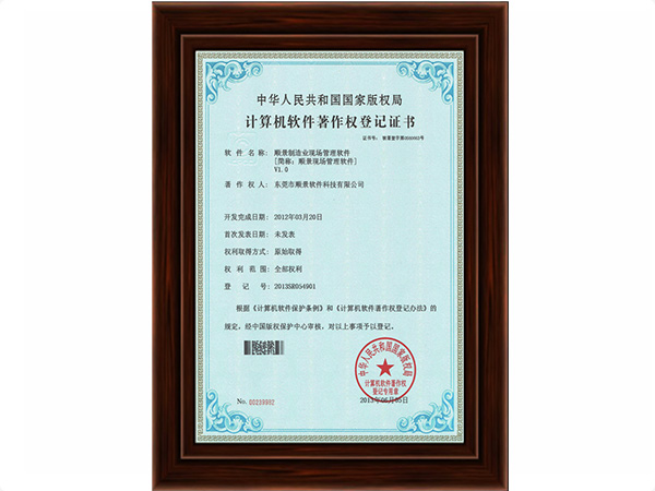 广东顺景软件科技有限公司